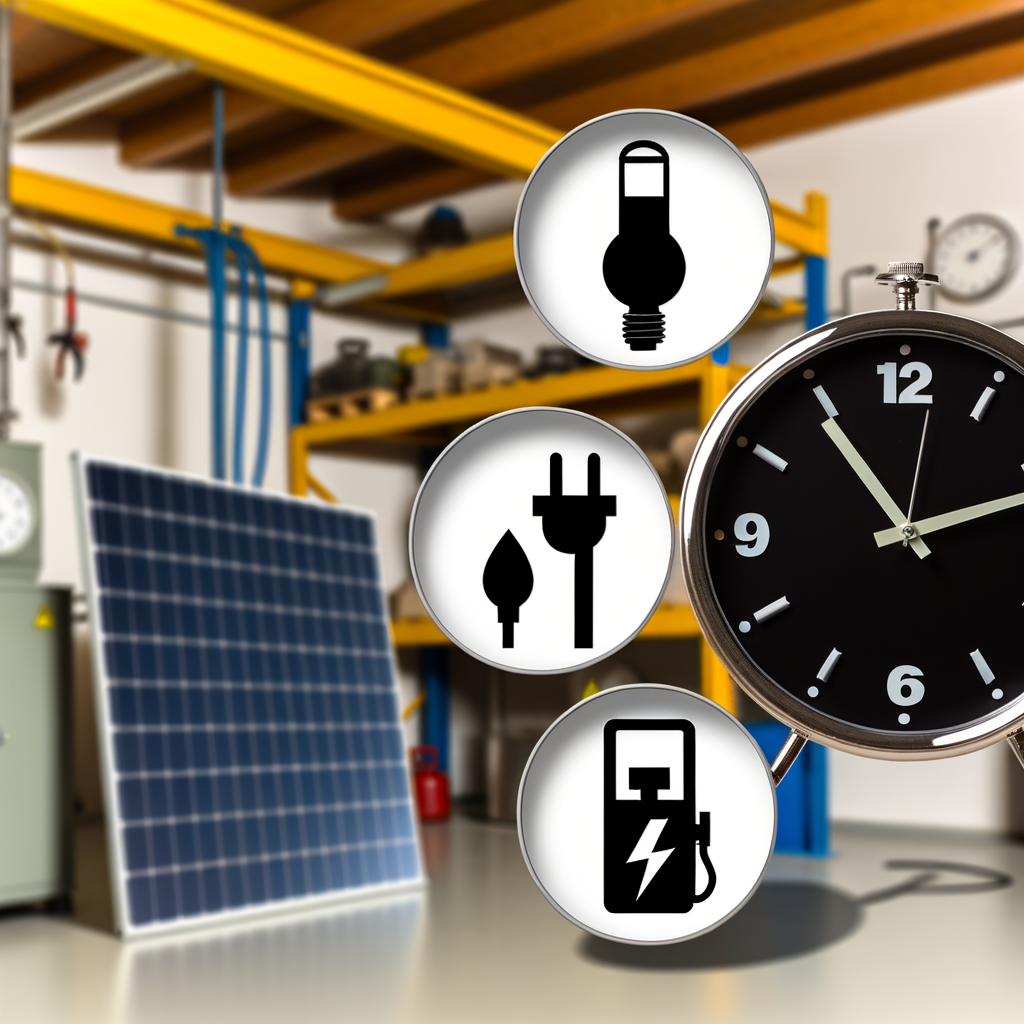 Maximisez vos économies : Optimiser la consommation d’énergie de votre atelier avec les heures pleines et heures creuses