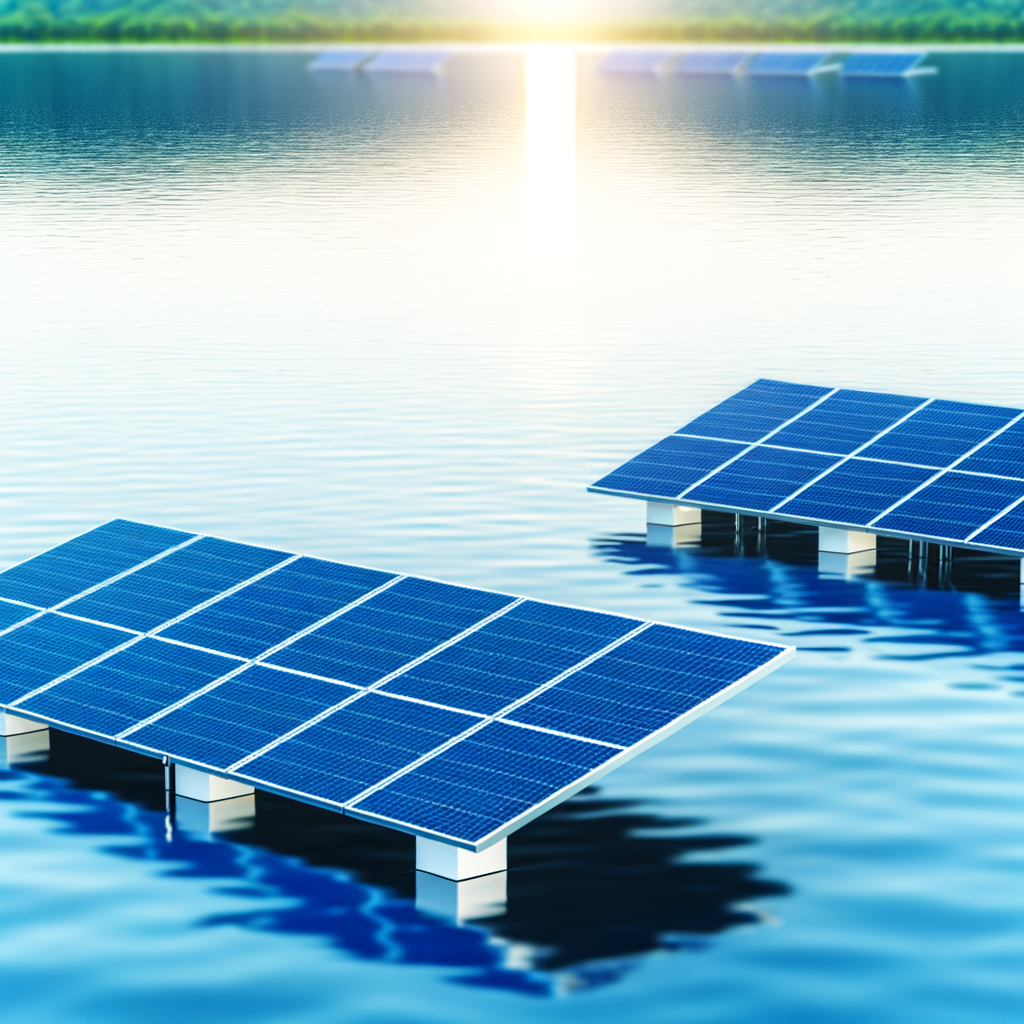 Photovoltaïque Flottant : Innovations Récentes et Études de Cas pour une Énergie Durable